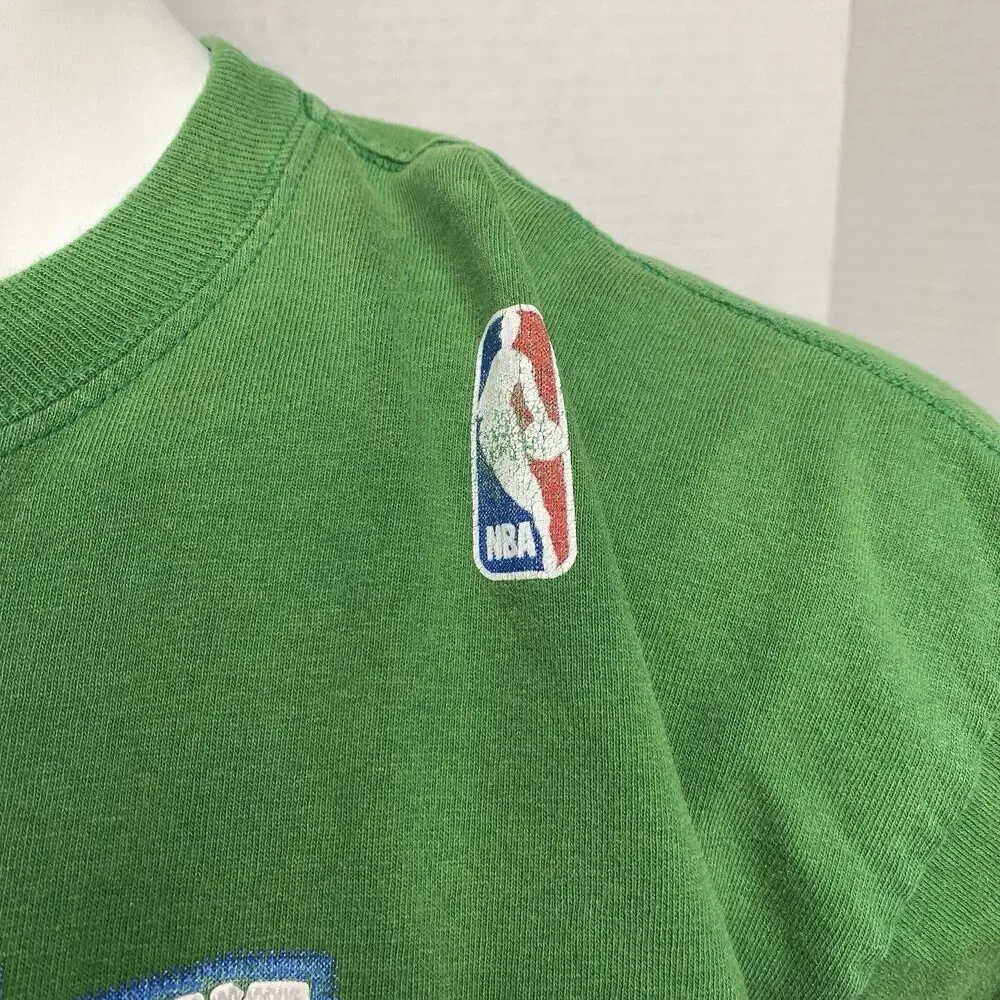 Adidas Kelly Green Dallas Mavericks Dirk Nowitzki Hardwood CLASSIC L tshirt #41